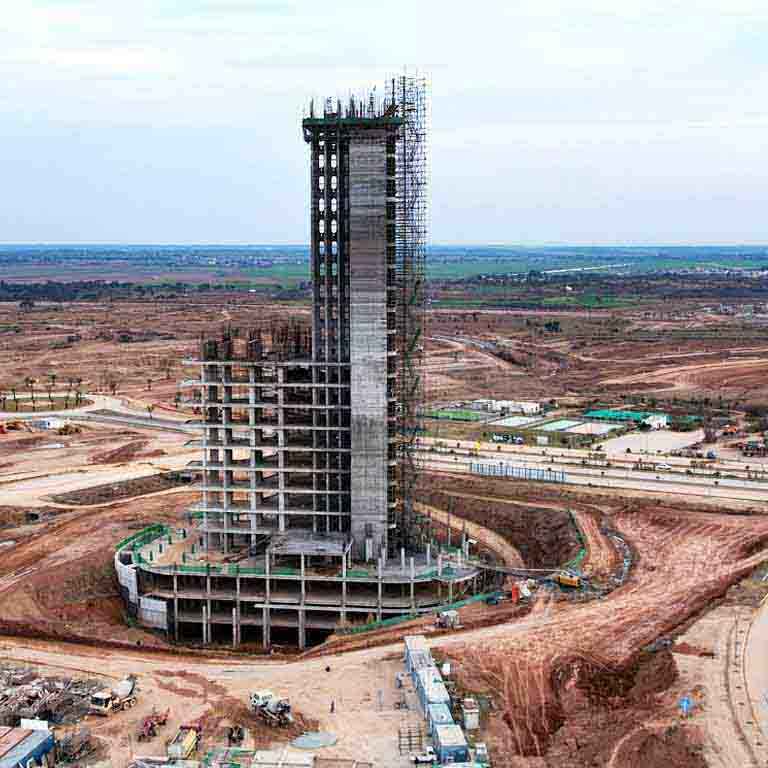 Blue World City is all set