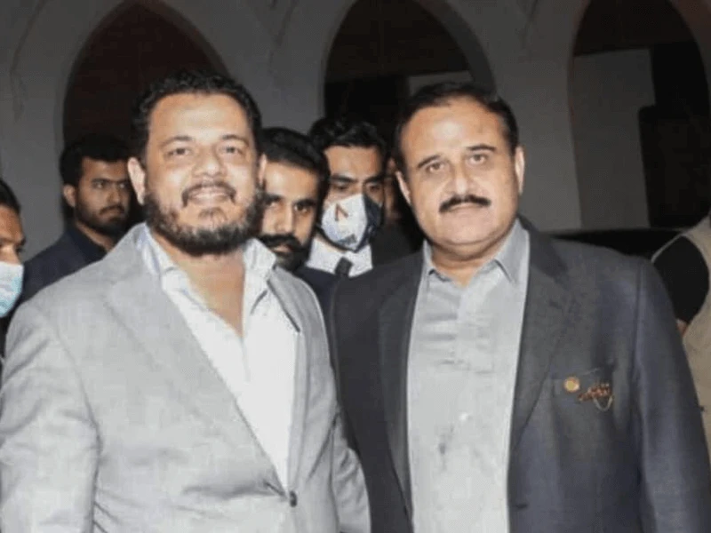 Mr. Saad Nazir with Chief Minister (CM) Punjab Sardar Usman Buzdar
