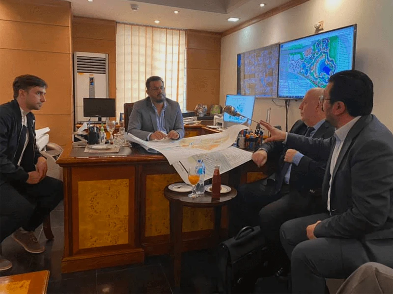 Meeting with the President of Turkish Hotel Management