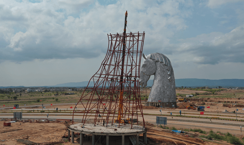 Horse Mascot Structure View
