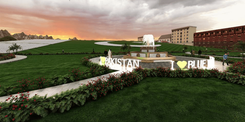 The Pakistan Park at Blue World City
