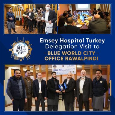 Emsey Hospital Turkey Delegation Visit Blue World City Rawalpindi Office