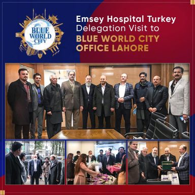 Emsey Hospital Turkey Delegation Visit to Blue World City Lahore Office