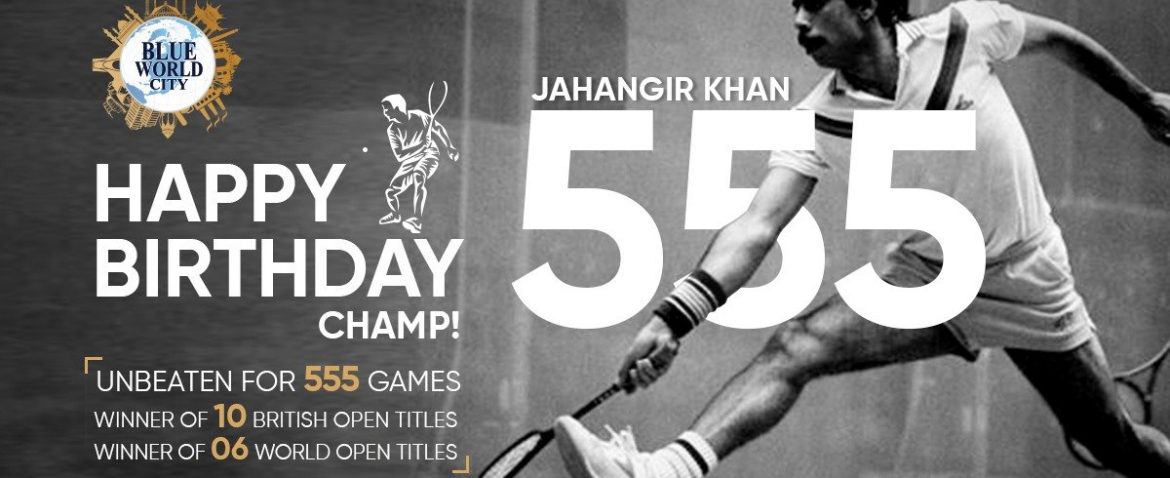 Happy Birthday living legend and greatest sportsman Jahangir Khan